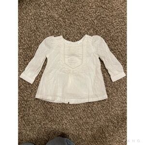 Babygirl White Blouse